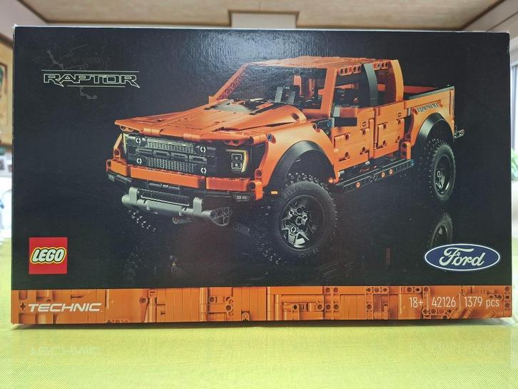 Lego 42126 Technic Ford Raptor, Kinderen en Baby's, Speelgoed | Duplo en Lego, Zo goed als nieuw, Lego, Complete set, Ophalen