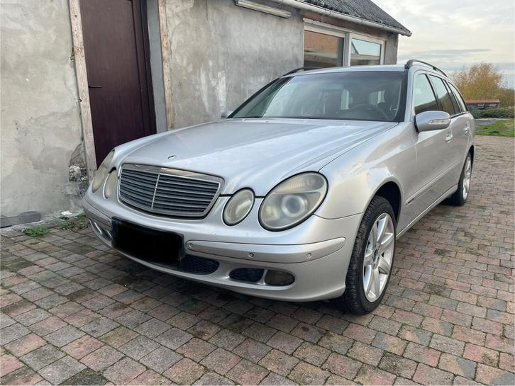 MERCEDES KLASSE E220 AVANTGARDE- AUTOMAAT - AIRCO - NIKKEL, Auto's, Mercedes-Benz, Particulier, E-Klasse, ABS, Airbags, Airconditioning