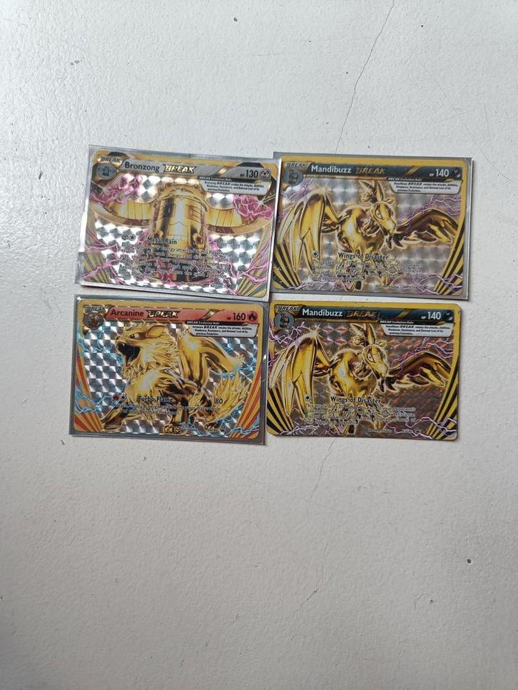 Break pokemon kaarten, Hobby en Vrije tijd, Verzamelkaartspellen | Overige, Zo goed als nieuw, Ophalen