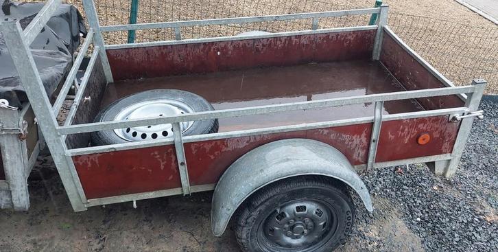 gegalvaniseerde Aanhangwagen remork, Auto diversen, Aanhangwagen-onderdelen, Ophalen