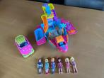 Polly pocket tropical avonturenjacht, cabrio en popjes, Overige typen, Ophalen of Verzenden, Zo goed als nieuw