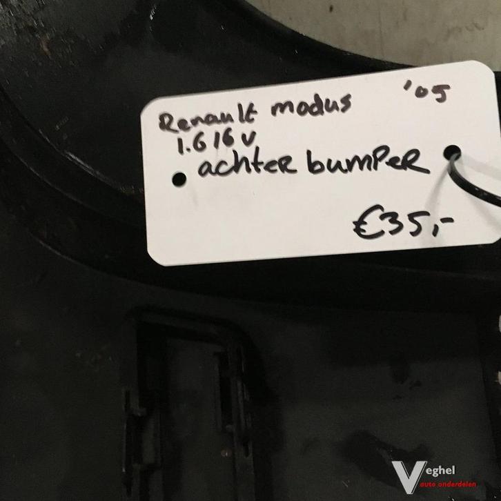 Renault Modus 2005 Achterbumper, Auto-onderdelen, Carrosserie, Bumper, Achter, Gebruikt, Ophalen