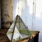 Vintage mini serre / vitrine / etagere in piramide vorm, Ophalen of Verzenden