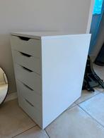 Caisson tiroirs IKEA Alex blanc, Maison & Meubles, Enlèvement, Comme neuf