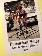 wielerfoto tour de france  lucien van impe signe, Envoi, Comme neuf