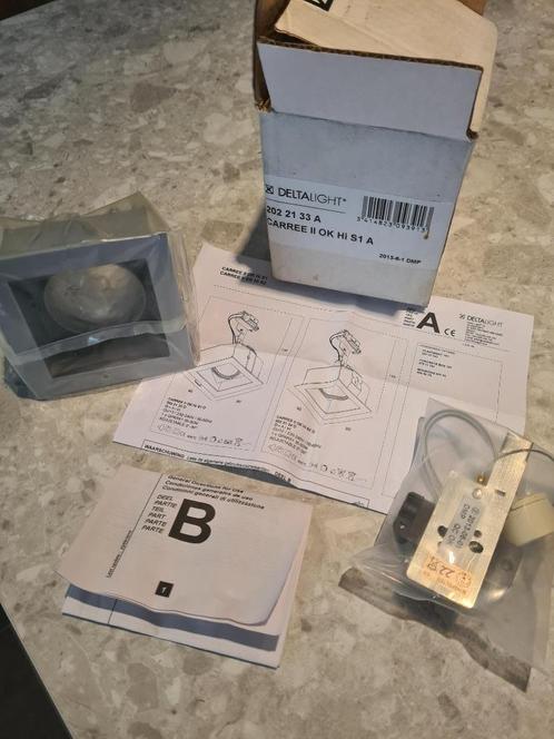 1x Inbouwspot  Delta Light Carree II, Doe-het-zelf en Bouw, Elektriciteit en Kabels, Nieuw, Overige typen, Ophalen of Verzenden