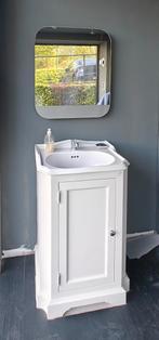Lavabo + Meuble + Miroir + Mélangeur, Maison & Meubles, Enlèvement, Comme neuf