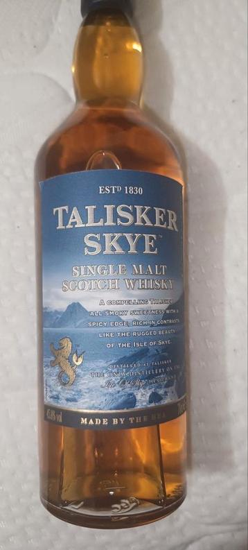 Talisker Skye, fabriqué au bord de la mer, fumé et épicé, 45