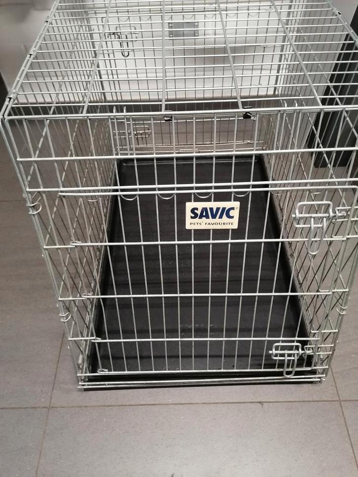 Hondenbench large van Savic, Dieren en Toebehoren, Hondenbenches, Gebruikt, Ophalen