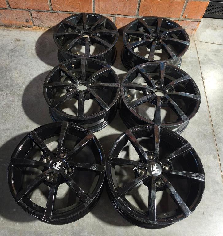 6 velgen in 6x15j  4x108 (ford, Peugeot, Citroen), Auto-onderdelen, Banden en Velgen, Velg(en), 15 inch, Personenwagen, Nieuw
