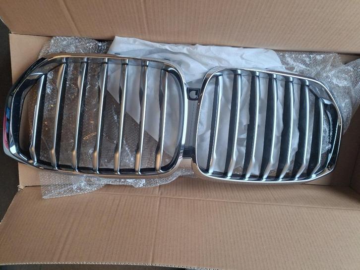 Chrome frontgrille (nieren) voor BMW X5 G05 2018-2023, Auto-onderdelen, Carrosserie, Motorkap, BMW, Voor, Nieuw, Ophalen