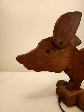 Jouet ancien pour chien, Enlèvement