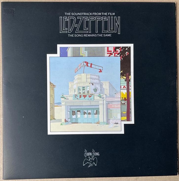 Led Zeppelin Vinyl "The Soundtrack from the film", Cd's en Dvd's, Vinyl | Hardrock en Metal, Zo goed als nieuw, Verzenden