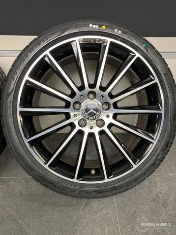 19” originele Mercedes C W205 AMG velgen + banden breedset   beschikbaar voor biedingen