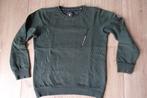Donkergroene trui Me & my monkey maat 140 / 10 jaar, Garçon, Enlèvement ou Envoi, Pull ou Veste, Utilisé