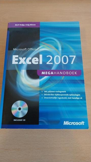 MS Excel 2007, Livres, Informatique & Ordinateur, Enlèvement ou Envoi, Comme neuf