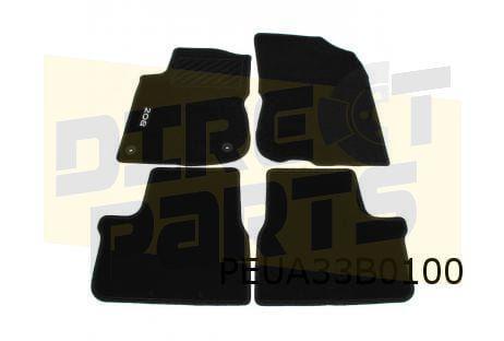 Peugeot 208 (4/12-10/19) Mattenset (4x) 'standaard' Originee, Auto-onderdelen, Interieur en Bekleding, Peugeot, Nieuw, Verzenden