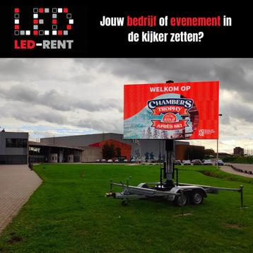 LED-trailer huren? disponible aux enchères