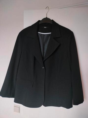 Zwarte blazer - dames- merk Jensen, Kleding | Dames, Ophalen, Zo goed als nieuw, Maat 42/44 (L)