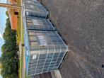 Ibc containers met metalen beplating 1000l, Ophalen, Zo goed als nieuw