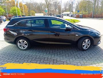 Opel Astra K Sports Tourer Innovation 1.4 benzine, Auto's, Voorwielaandrijving, USB, Zwart, Leder