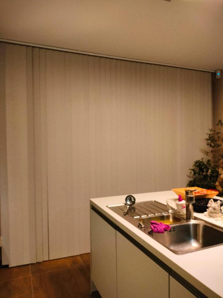 Lamellen met rails, Huis en Inrichting, Stoffering | Gordijnen en Lamellen, Zo goed als nieuw, 200 cm of meer, 200 cm of meer