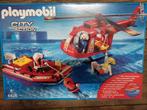 Nieuwe Playmobil 4428 helikopter en boot NIEUW, Ophalen, Nieuw, Complete set