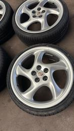 Vends ou échange jantes Porsche 18 5x100, Auto-onderdelen, Banden en Velgen, Ophalen, 18 inch, 215 mm, Banden en Velgen