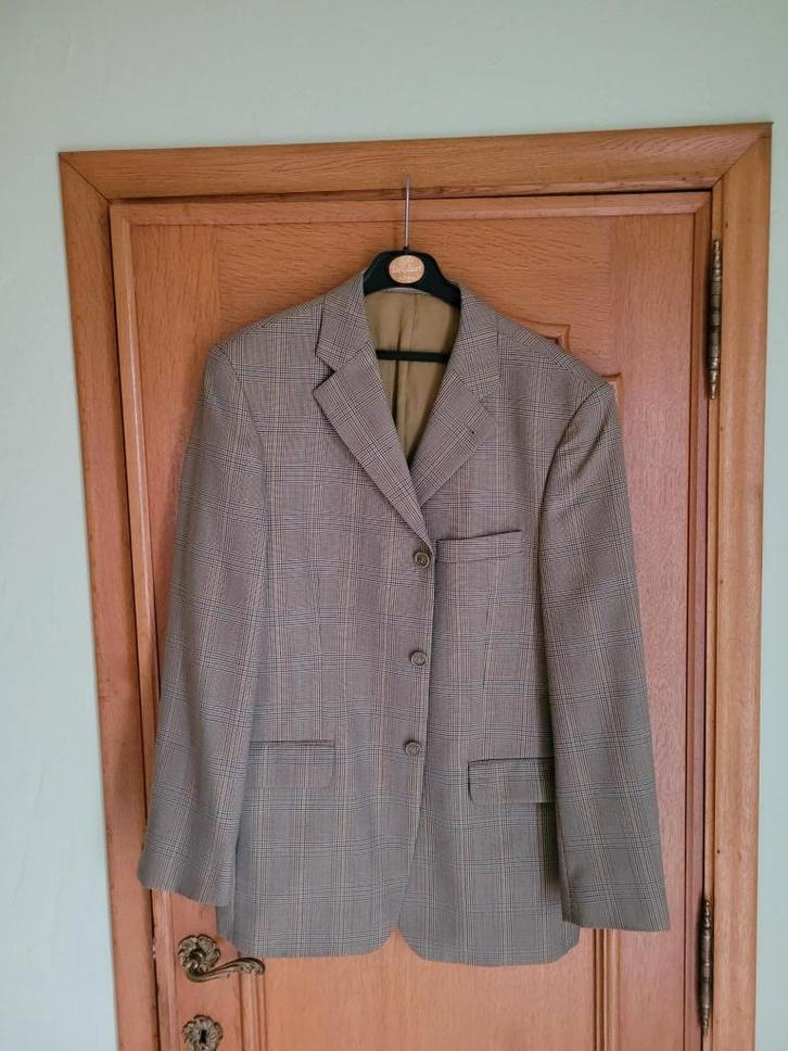 veste à carreaux homme - T 50 - Neuve!, Vêtements | Hommes, Costumes & Vestes, Neuf, Taille 48/50 (M), Brun, Enlèvement ou Envoi