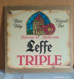 Kartonnen reclame van LEFFE., Ophalen of Verzenden, Gebruikt, Reclamebord, Plaat of Schild, Leffe