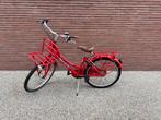 Rode meisjesfiets 24 inch, Fietsen en Brommers, Fietsen | Meisjes, Ophalen, Gebruikt, 24 inch, Versnellingen