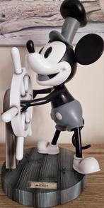 Steamboat Willie BK Limited Edition, Collections, Comme neuf, Mickey Mouse, Statue ou Figurine, Enlèvement ou Envoi