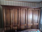 Grote houten kleerkast 5 deurs (2,60m breed), Huis en Inrichting, Kasten | Kleerkasten, Ophalen