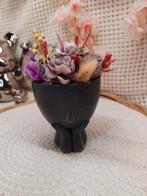 Decoratieve fondantpot met bloemen, Ophalen of Verzenden, Nieuw