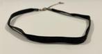 Zwarte choker, Bijoux, Sacs & Beauté, Colliers, Enlèvement ou Envoi, Comme neuf, Noir, Autres matériaux