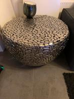 Metalen Salontafel, Ophalen, Rond, Zo goed als nieuw, Metaal