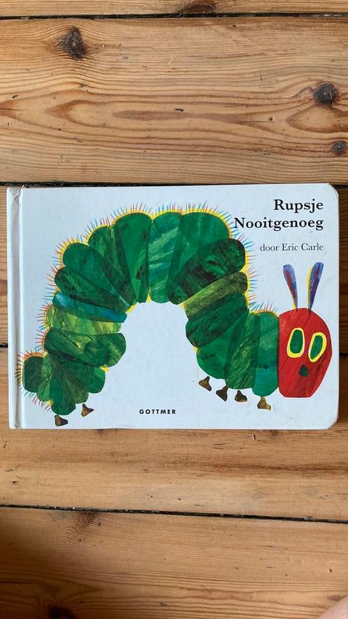 Eric Carle - Rupsje Nooitgenoeg, Livres, Livres d'images & Albums d'images, Comme neuf, Livre d'images, Enlèvement ou Envoi