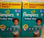 Couches pampers taille 5 (lot de 2 cartons) neuf, Envoi, Neuf