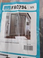 Parois de douche a l'italienne 1.60m sur 2 m, Bricolage & Construction, Enlèvement, Verre, Douche