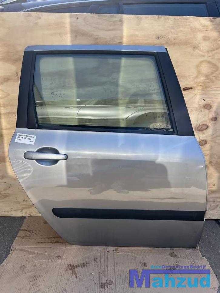 PEUGEOT 307 SW BREAK GRIJS EZAC rechts achter deur 2002-2009, Auto-onderdelen, Carrosserie, Deur, Peugeot, Achter, Rechts, Gebruikt
