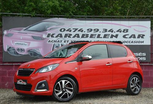 Peugeot 108 1.2PureTech Top! Allure OPEN AIR CLIM 93.310KM, Auto's, Peugeot, Bedrijf, Te koop, ABS, Achteruitrijcamera, Airbags