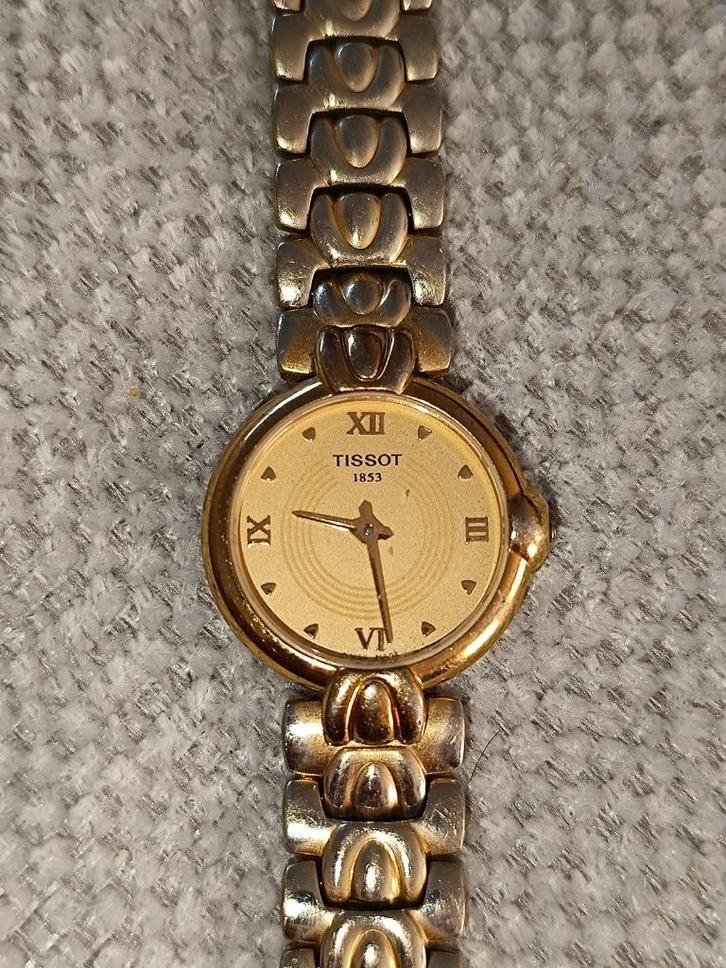 Tissot - Horloge [Vintage], Handtassen en Accessoires, Horloges | Antiek, Polshorloge, Tissot, Staal, 1960 of later, Met bandje