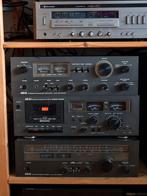 Akai am-2650 AT-2650 & gx706D 70s blackbeauty prima staat., Audio, Tv en Foto, Versterkers en Ontvangers, Ophalen of Verzenden