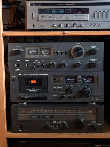 Akai am-2650 AT-2650 & gx706D 70s blackbeauty prima staat. beschikbaar voor biedingen
