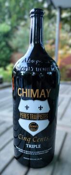 Fles Chimay Cinq Cents Triple 1,5l, Ophalen