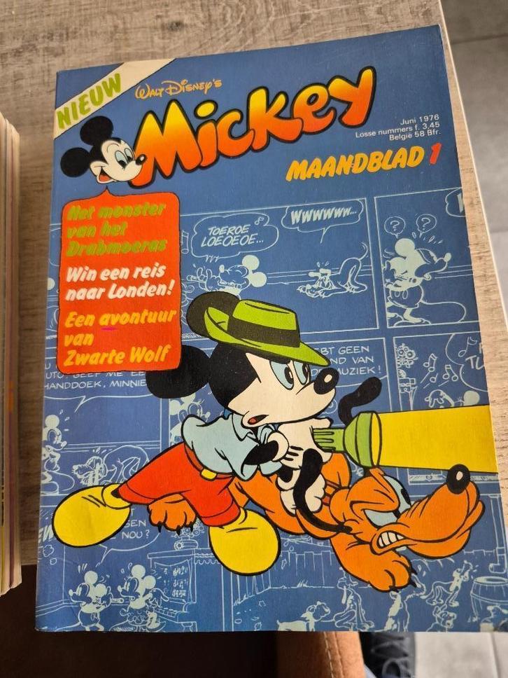 Mickey Mouse strips, Boeken, Strips | Comics, Zo goed als nieuw, Meerdere comics, Europa, Ophalen of Verzenden