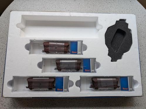 NMBS SNCB Roco Fbl Set van 4 / 66750( A , B , C , D ), Hobby en Vrije tijd, Modeltreinen | H0, Nieuw, Treinset, Gelijkstroom, Roco