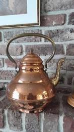 Antieke koperen ketel Mécap, Antiek en Kunst, Ophalen, Koper