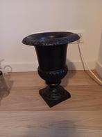 Vaas in gietijzer 30 cm hoogte, Tuin en Terras, Ophalen