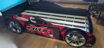 Kinder-tiener bed vorm van raceauto, Ophalen, Gebruikt, Matras
